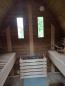 Preview: Sauna Holz Garten Holzsauna 400x240cm Outdoor Saunas Trockensauna Woodpro