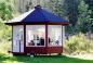 Preview: Pavillon USA Veranda Haus Wintergarten Gartenpavillon Kolonial Stil 10,0 m²