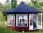 Preview: Pavillon USA Veranda Haus Wintergarten Gartenpavillon Kolonial Stil 10,0 m²