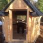 Preview: Grillkabine Grillhaus Haus Garten Grillkota Größe 3-5 Personen