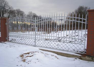 Flügeltor elektrisches  Tor Toreinfahrt Tore Elektro Automatik Flügeltore Schwenk Einfahrt Schmiedeisen Einfahrtstore Schiebe oder Flügeltor Echte Handarbeit Maßanfertigung Modell #057fluegeltor