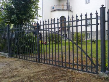 Flügeltor elektrisches  Tor Toreinfahrt Tore Elektro Automatik Flügeltore Schwenk Einfahrt Schmiedeisen Einfahrtstore Schiebe oder Flügeltor Echte Handarbeit Maßanfertigung Modell #059fluegeltor