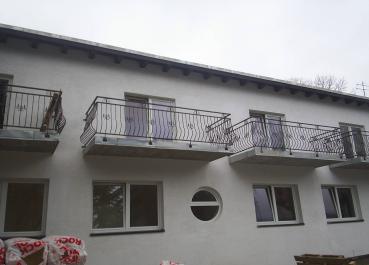 Klassisches Außengeländer Balkongeländer , Treppengeländer, Balkon , Treppe , Geländer , Echte Handarbeit Pulverbeschichtet Modell #151