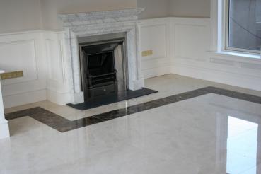 Luxus Marmor Boden Naturstein Boden Belag Wand 60x60 10m² Fliesen Crema Fliese