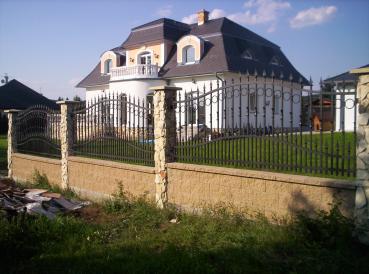 Aussen Garten Grundstueck Gelaender Zaun Klassisch M.195