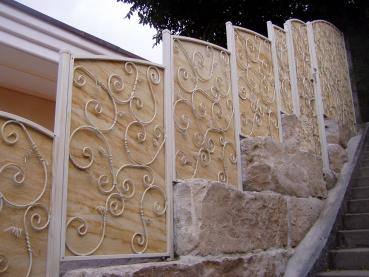 Aussen Garten Grundstueck Gelaender Zaun Klassisch M.250