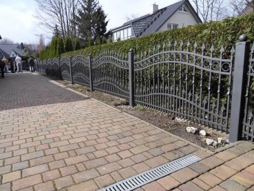 Aussen Garten Grundstueck Gelaender Zaun Klassisch M.201