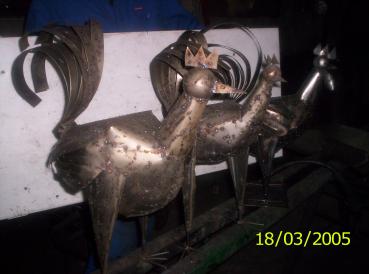 Metall Dekorationen Garten Haus Zubehoer M.324