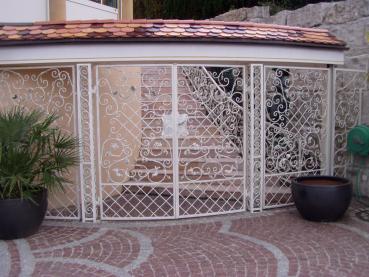 Pforte Garten Haus Klassischer Zaun Tuer M.265