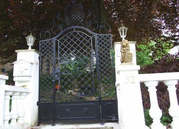 Pforte Garten Haus Klassischer Zaun Tuer M.257