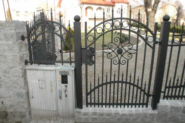 Pforte Garten Haus Klassischer Zaun Tuer M.276