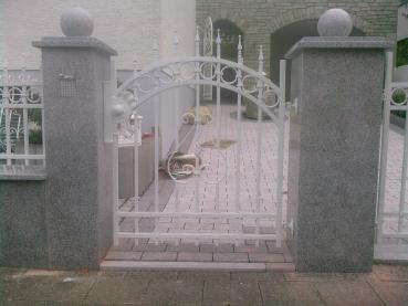 Pforte Garten Haus Klassischer Zaun Tuer M.279