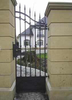 Pforte Garten Haus Klassischer Zaun Tuer M.285