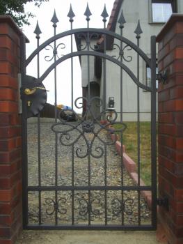 Pforte Garten Haus Klassischer Zaun Tuer M.288
