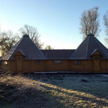 Grill Grillkota Hütte Grillhütte Haus Finnische Grills Grillhaus 25m² Kota