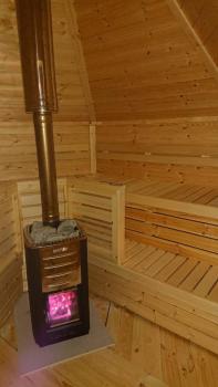 Preview: Sauna Saunafass Außensauna Saunahaus Holzsauna Trockensauna Gartensauna