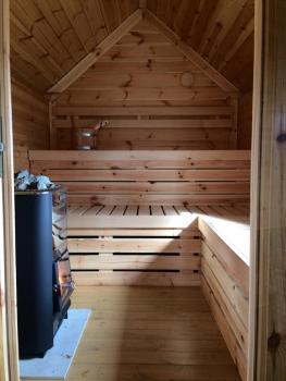 Preview: Sauna Grillkota 16.5m² Holzhaus Garten Laube Kota Grills Grillhaus Grill