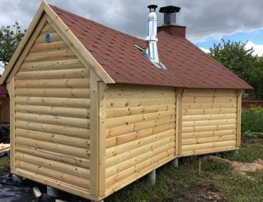 Preview: Sauna Grill kota Holzhaus Garten Laube Kota Grills neu 9,2 m² Kota