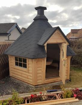 Preview: Grillkabine Grillkota Hütte Grillhütte Haus Finnische Grills Grillhaus