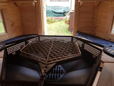 Preview: Grillkabine Grillkota Hütte Grillhütte Haus Finnische Grills Grillhaus
