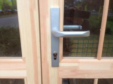 Preview: Camping Haus 240cm Schlaf Kabine Garten Laube Campinghaus Hätte Holzhaus