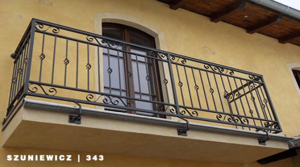 Klassisches Außengeländer Balkongeländer , Treppengeländer, Balkon , Treppe , Geländer , Echte Handarbeit Pulverbeschichtet Modell #343