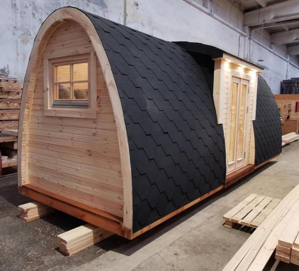 Campinghaus Camping Pod Ferienhaus Wochenendhaus 2-6 Personen Fertighaus