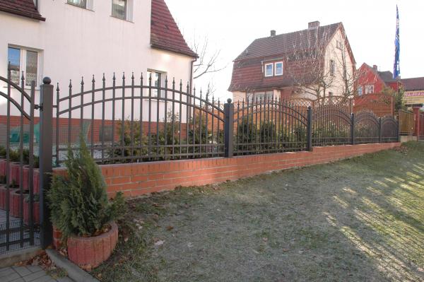 Aussen Garten Grundstueck Gelaender Zaun Klassisch M.231