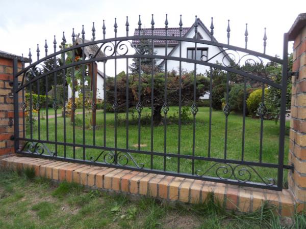 Aussen Garten Grundstueck Gelaender Zaun Klassisch M.411