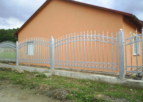 Aussen Garten Grundstueck Gelaender Zaun Klassisch M.224