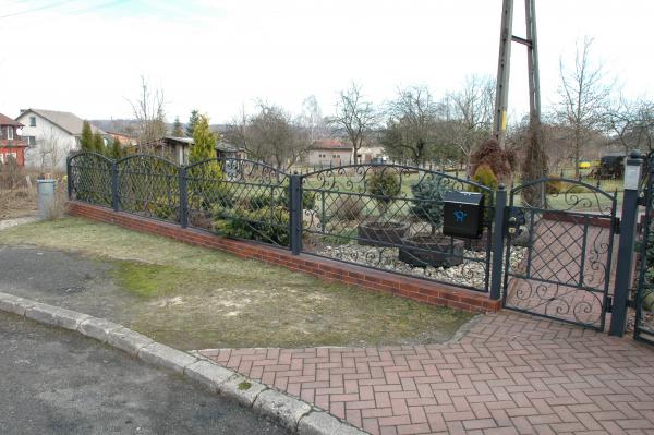 Aussen Garten Grundstueck Gelaender Zaun Klassisch M.234