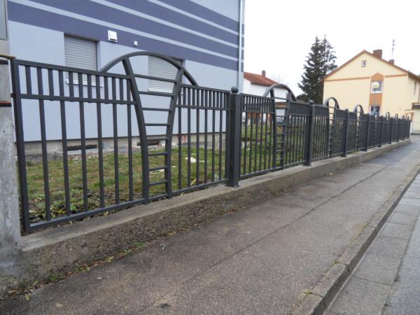 Aussen Garten Grundstueck Gelaender Zaun Klassisch M.407