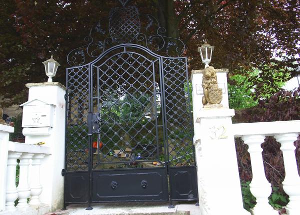 Pforte Garten Haus Klassischer Zaun Tuer M.257