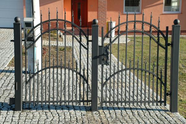 Pforte Garten Haus Klassischer Zaun Tuer M.277