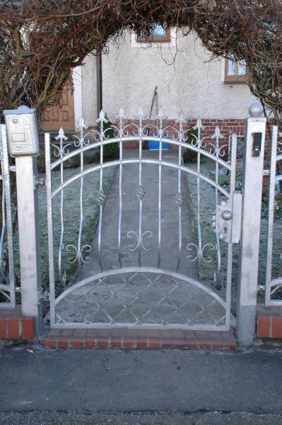 Pforte Garten Haus Klassischer Zaun Tuer M.280