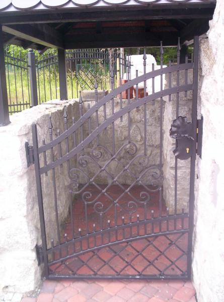 Pforte Garten Haus Klassischer Zaun Tuer M.282