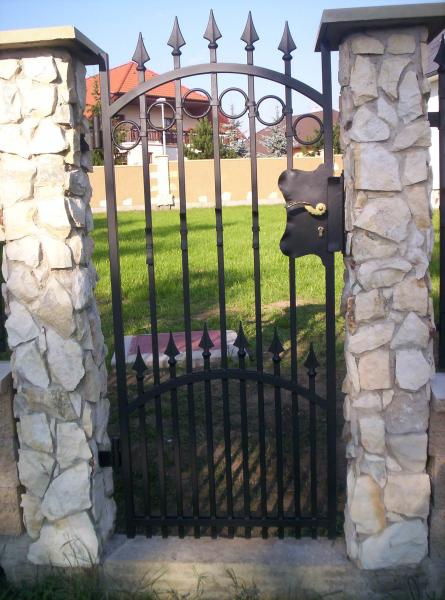 Pforte Garten Haus Klassischer Zaun Tuer M.283