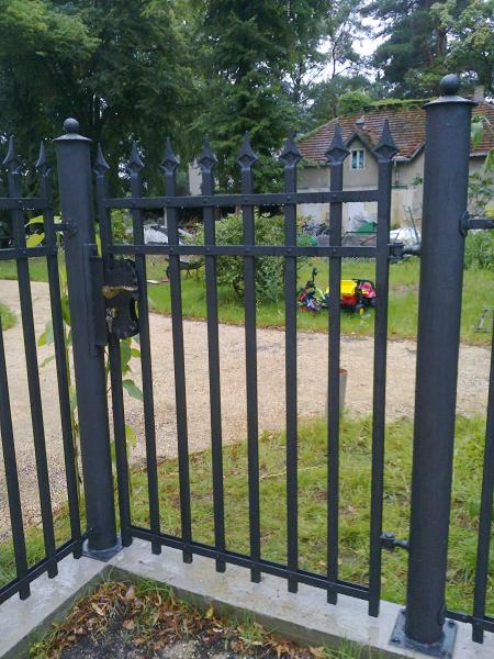 Pforte Garten Haus Klassischer Zaun Tuer M.307