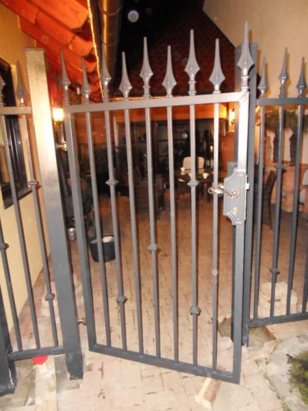 Pforte Garten Haus Klassischer Zaun Tuer M.352