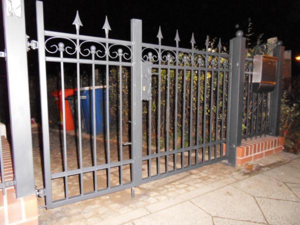 Pforte Garten Haus Klassischer Zaun Tuer M.366