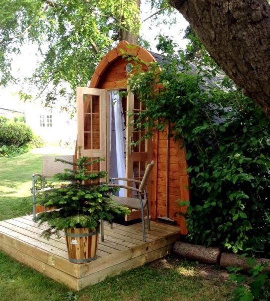 Sauna Holz Garten Holzsauna 400x240cm Outdoor Saunas Trockensauna Woodpro