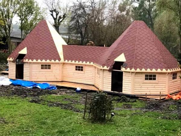 Grill Grillkota Hütte Grillhütte Haus Finnische Grills Grillhaus 25m² Kota