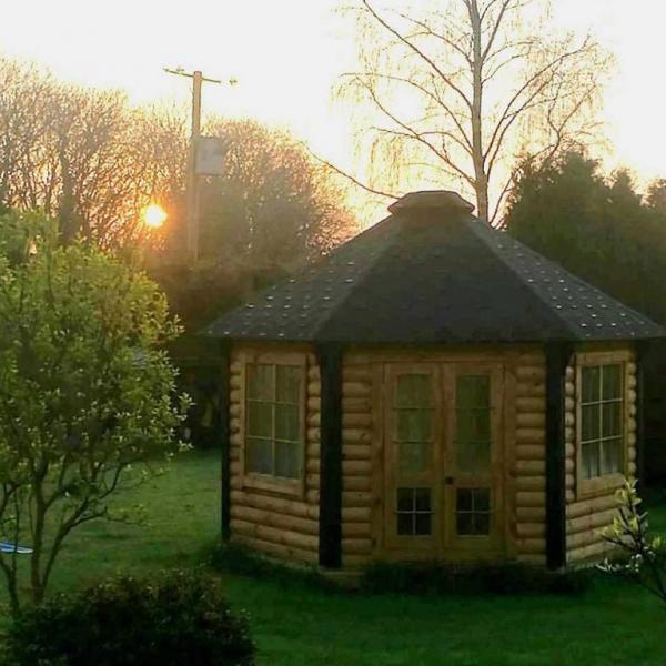 Grill Grillkota Hütte Grillhütte Haus Finnische Grills Grillhaus 9,2 m² Kota