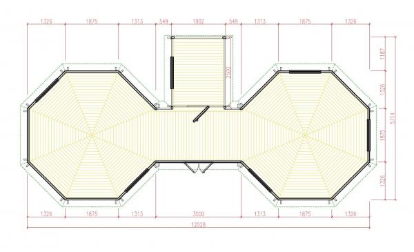Pavillon Gartenpavillon Grillkota Grillhütte Holz Rustikal Pavillons & Pergolen
