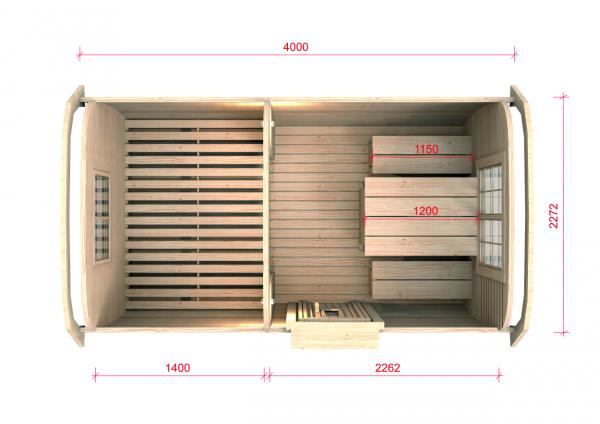 Campinghaus Ferienhaus Freizeithaus Wochenendhaus Blockhaus Gartenhaus