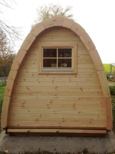 Camping Haus 240cm Schlaf Kabine Garten Laube Campinghaus Hätte Holzhaus